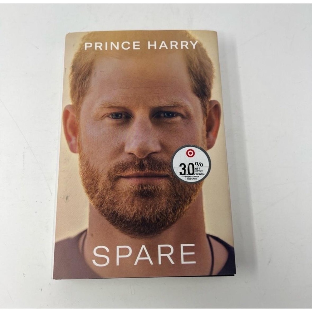 Prince Harry SPARE Hardcover Book Exclusive Good Condition